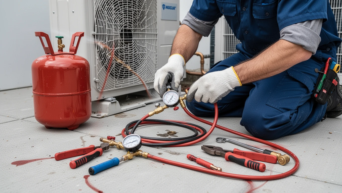 Refrigerant Leak Repair
